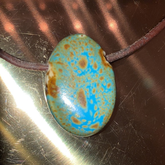 FREE with purchase.  Leather rope necklace - Picture 2 of 3